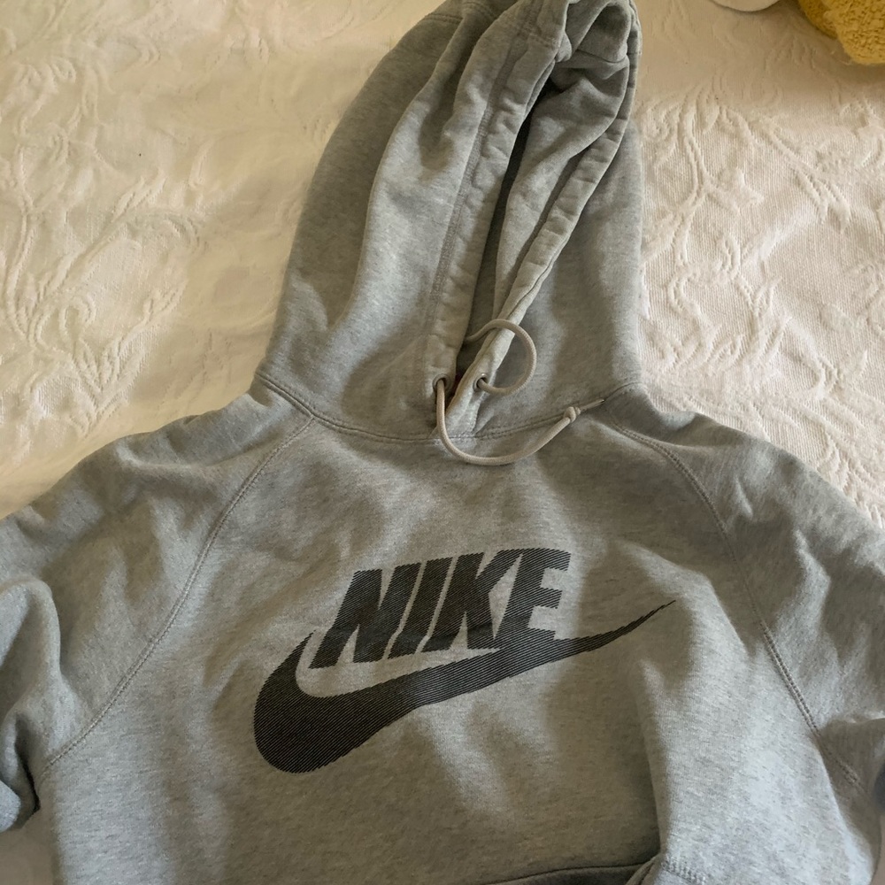 Grey Nike sweatshirt